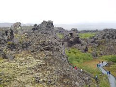 続いて、ディムボルギル(Dimmuborgir)～溶岩の黒い城です。
（11:50～12:30）