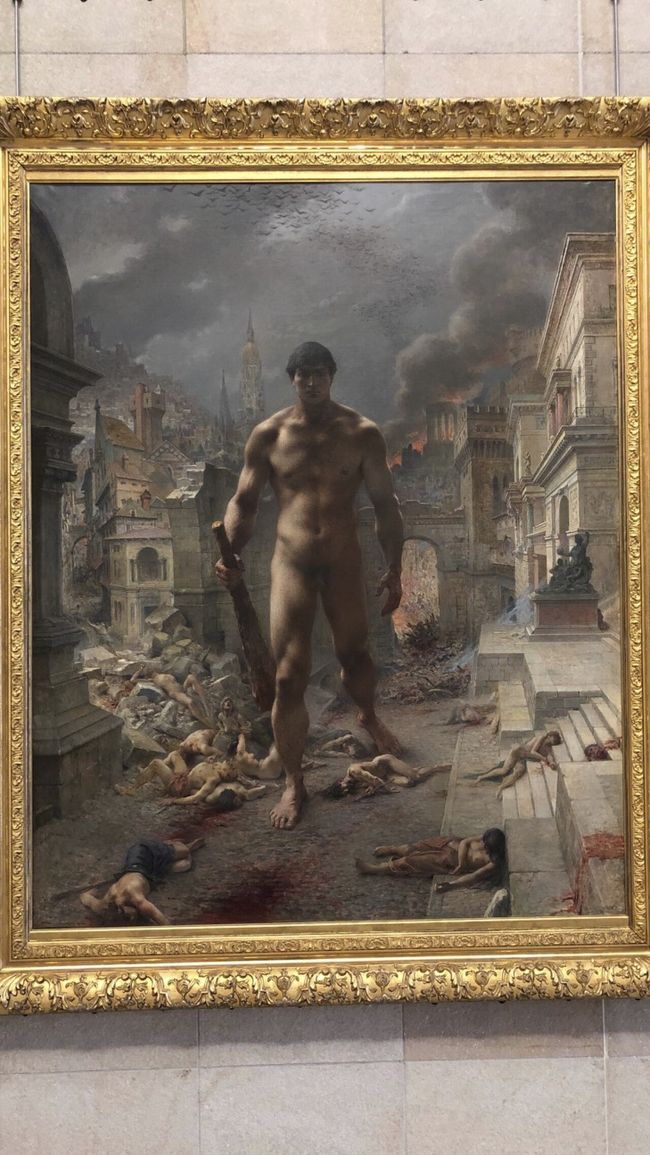 オルセー美術館に進撃の巨人がいた！