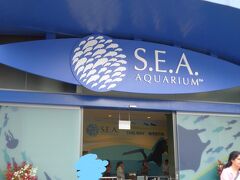ツアーのチケットでシー・アクアリウムにも入れたので、水族館も楽しみました。