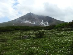 旭平　大雪山の主峰旭岳の中腹一帯を旭平といい、姿見ノ池や高山植物のお花畑がある。