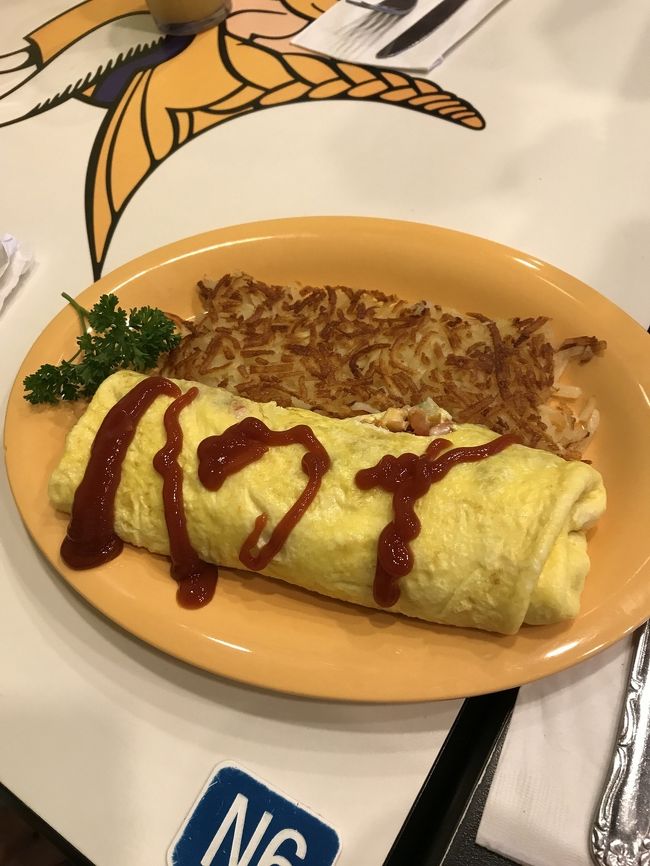 意外とオムレツが美味しすぎてびっくりでした。