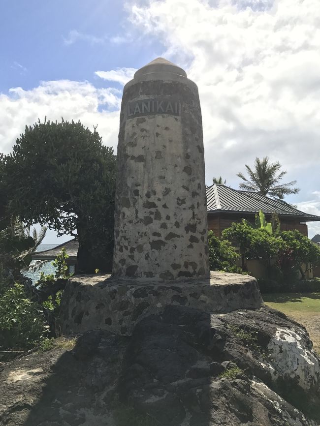 ラニカイビーチのシンボル。