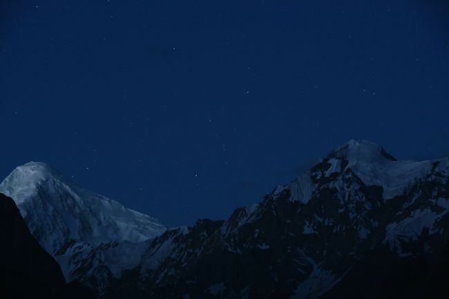 NO2４ 　(8/12　 4:21)<br />※夜明け前の「ディラン」の夜空