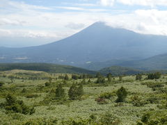 秋田県を目指してアスピーテラインを走行。
東北自動車道の松尾八幡平ICからどんどん山を上って行くと、広大な高原の風景とどっしりとした岩手山が出迎えてくれます。