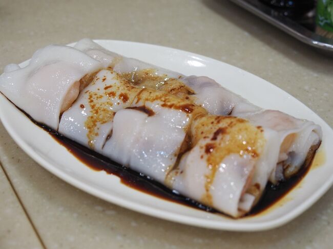 そして腸粉<br /><br />どれも美味しかった！<br />やっぱりお粥と飲茶は最高