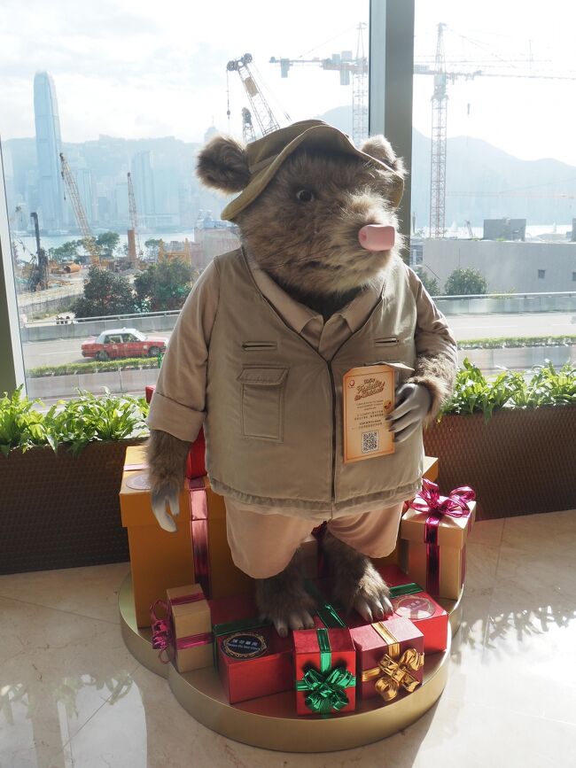 ここにもクリスマスのキャラが。<br />でもネズミ・・？のチョイスがすごい