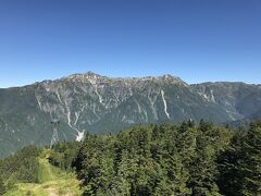 山頂へ到着！

わー！
雲一つない晴天に、アルプス山脈！！