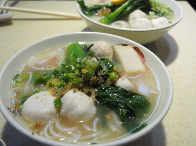 優しい味の麺を食べました