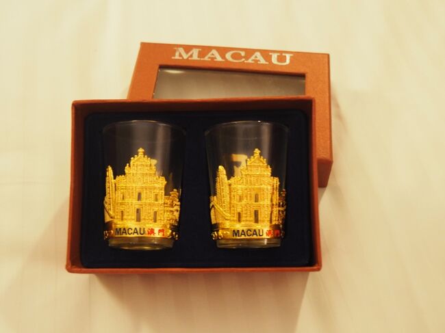 マカオで買ったショットグラス