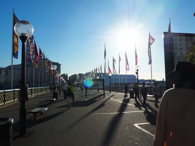 少し休憩して、歩いてハーバーサイド・ショッピング・センターのほうへ