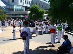 JR島田駅前でのご披露