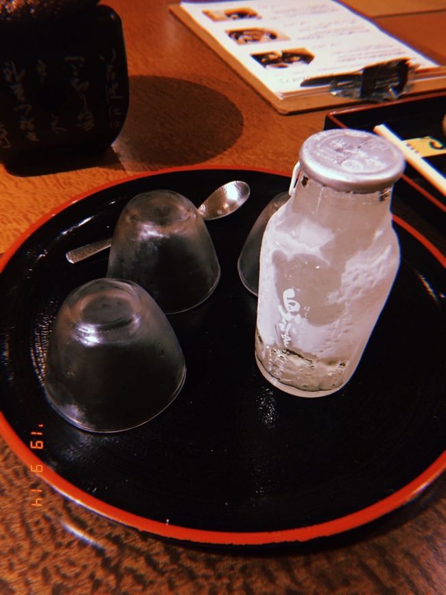金沢といったら日本酒<br /><br />ということで白山氷室を頂きました。<br />シャリシャリしているから普段日本酒をそんなに飲まない私でも飲みやすかったし、美味しかったです。<br /><br />ご飯の後、葉渡莉の温泉に入りました。<br />2種類あったので、翌日も早起きして朝風呂へ。<br />露天風呂が気持ちよかったです。<br />
