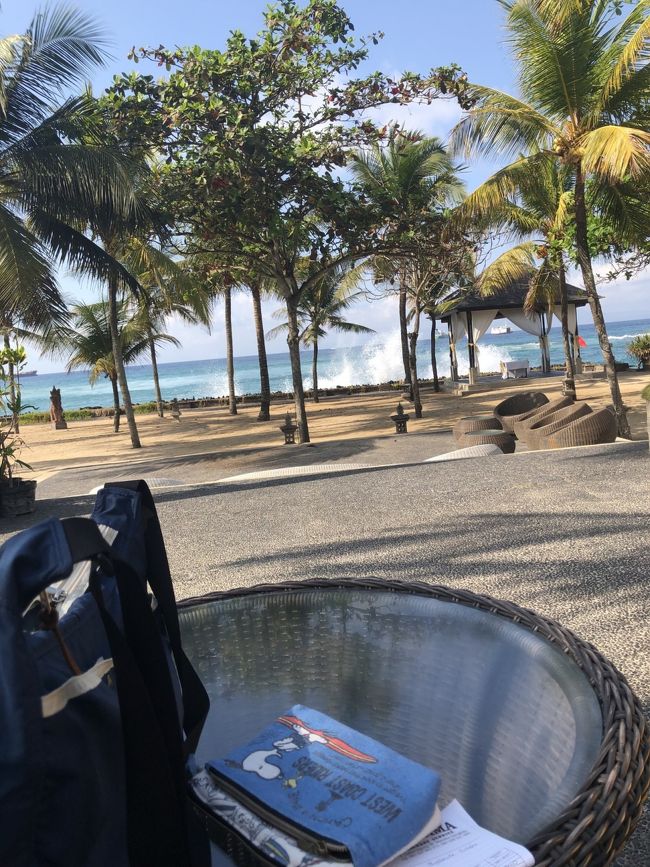 波が荒くてシュノーケリングできるかな…