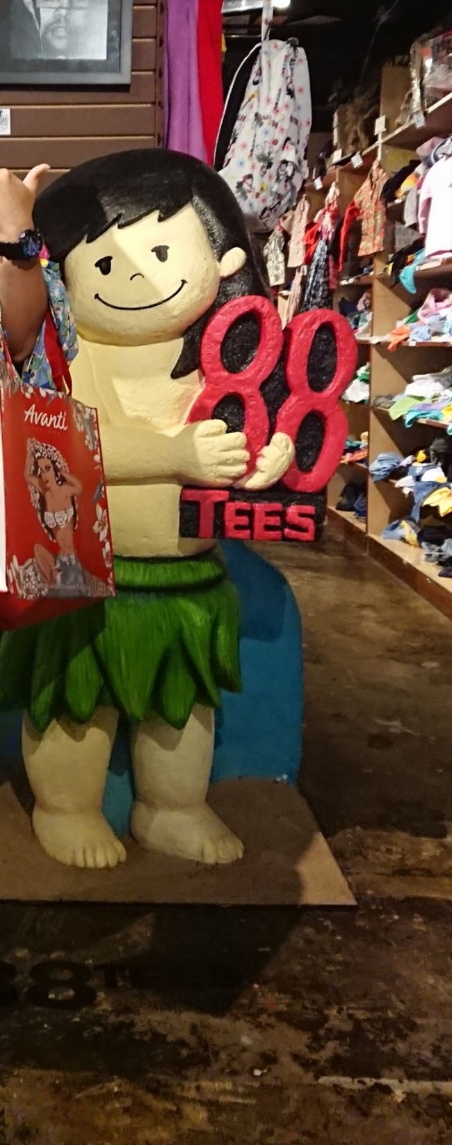 また、88teesに行きたいですねぇ～(^.^)次は、母、姉のTシャツ買いたいです＼(^o^)／