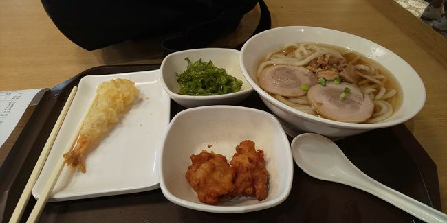 セットのうどん<br />海老天は別料金。