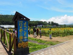 山中湖花の都公園

有料駐車場に車を入れ・・・
（300円）