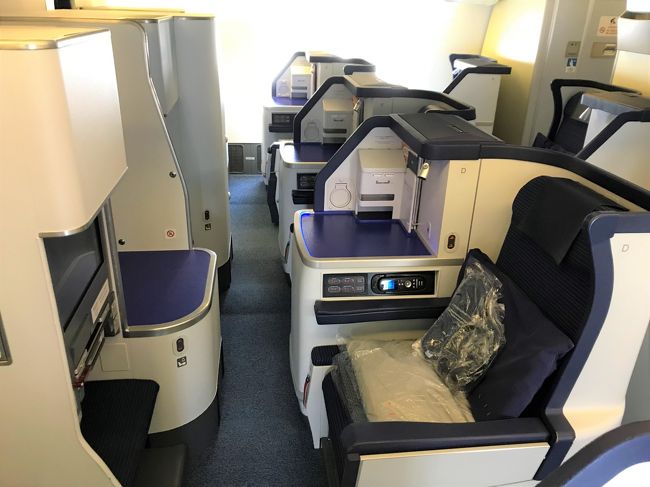 サンフランシスコ ⑪ ANAビジネスクラス（ボーイング777-300ER