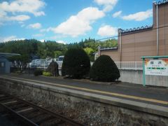 摺沢駅
この規模の駅は気仙沼以来か？　これだけの規模があったからこそ、政治によってとは言え線路がわざわざ通ったのでしょうか。