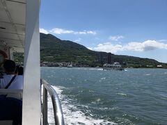 八里の渡し…
風が強く、時々淡水河の波しぶきが船内に降り注ぎます。