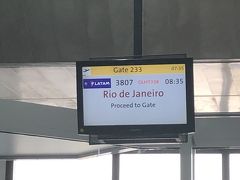 　サンパウロに着きました。次はリオデジャネイロに乗り継ぎます。
