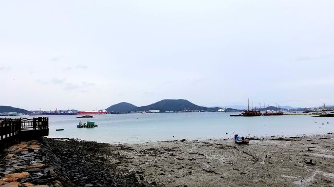 海岸沿い。<br />