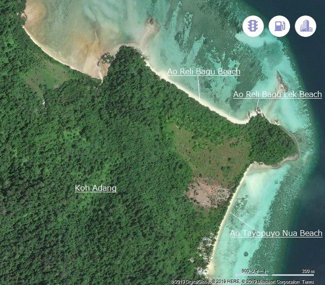 ☆アダン島北東海岸、Ao Reli Bagu Beach Map<br /><br />※EARTH VIEW JPに加筆<br /><br />空撮写真と言えばGoogle Earthですが<br />※EARTH VIEW JPというサイトもあります。<br /><br />https://earthview-jp.com/maps/?gclid=Cj0KCQjwhdTqBRDNARIsABsOl98hV3ed-sapQhFNYqfQdq8vRkLQ3m0nglCeOn69JxuJhw2RdmeQcXkaAiFPEALw_wcB
