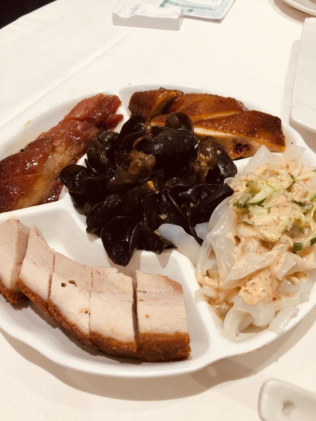 真ん中のキクラゲが、すごく厚くて美味しかった。