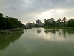 金獅湖の風景