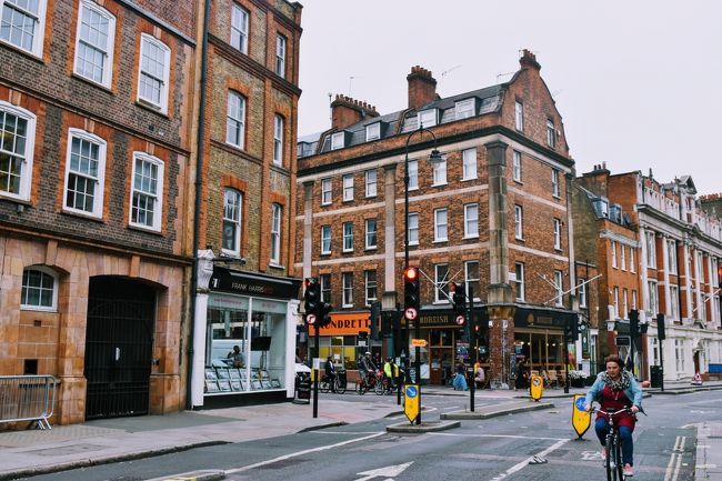 ロンドンの街並み。