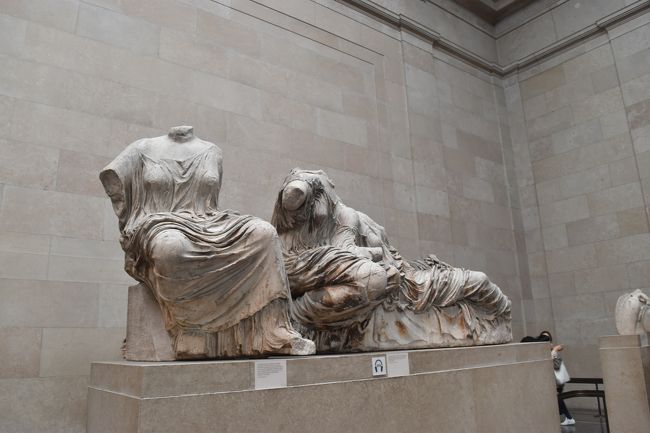 ギリシャのコーナーにあった彫刻。