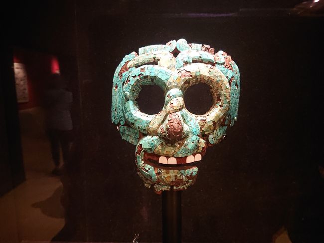 インカ帝国のコーナーにあったドクロのようなもの。