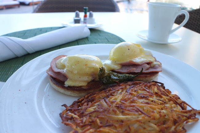 本気で美味しかったエッグベネディクト♡<br />トロトロ感が絶妙でこれだけ食べにモダンに行く価値あると思う。