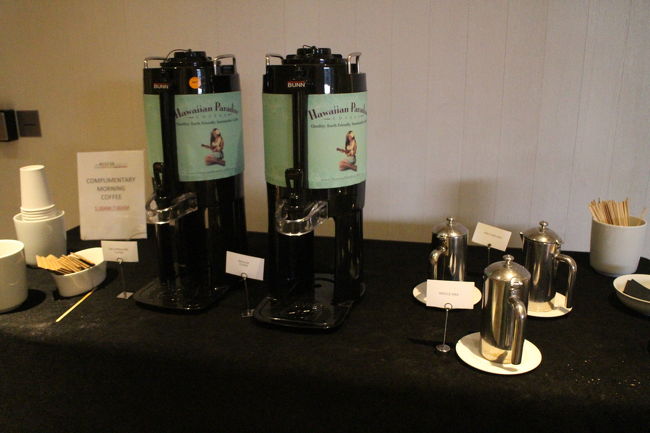 6:30までコーヒーサービスがありました。