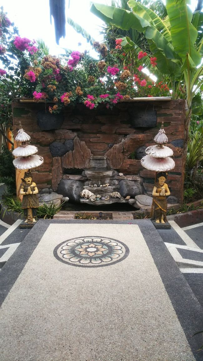 お部屋棟への入り口