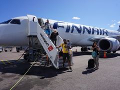 ●AY1532便＠ヴァンター国際空港

乗っていた、フィンエアーのエンブラエル190。
快適でした。
さぁ、国内線に乗り換えます。