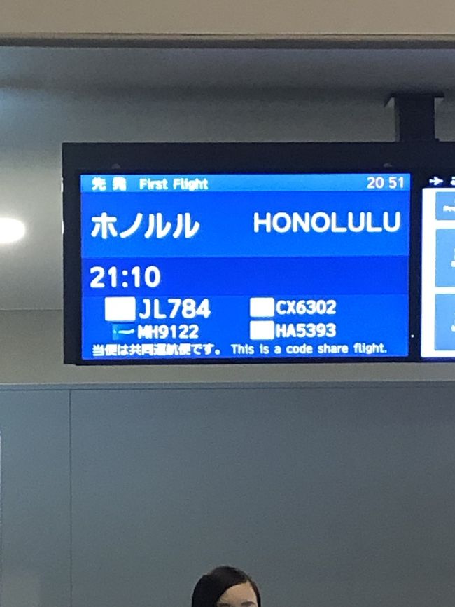 出発の時刻が近付いて来ました。<br />飛行機は満席のようです。<br />ウキウキ、わくわくです。«٩(*´ ꒳ `*)۶»ﾜｸﾜｸ