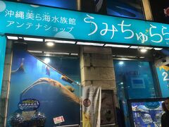 前回も今回も日程の都合で美ら海水族館は叶わず。なので代わりではないですが、アンテナショップに行き気を紛らわしました 笑