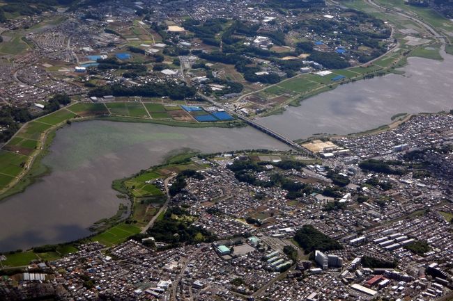 手賀沼<br /><br />千葉県北部の利根川水系の湖沼です