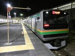 電車での移動