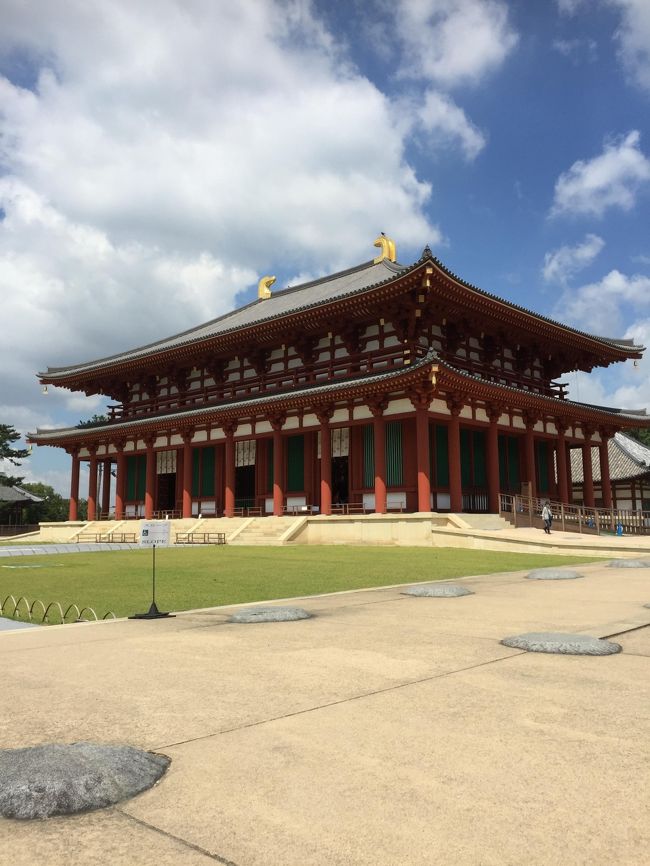 中金堂に近い位置からの写真は禁止されてるので帰り際にもう一度名残惜しく写真を撮りました