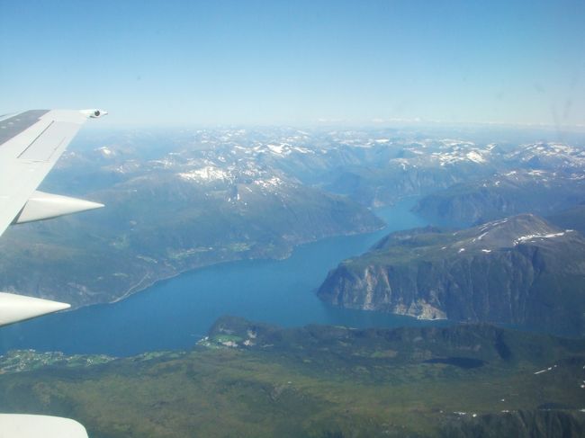 快晴で、景色が雄大です。