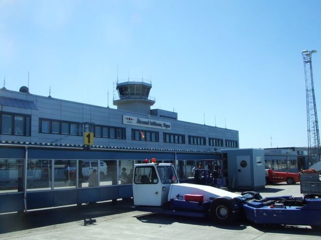 小さな空港です。