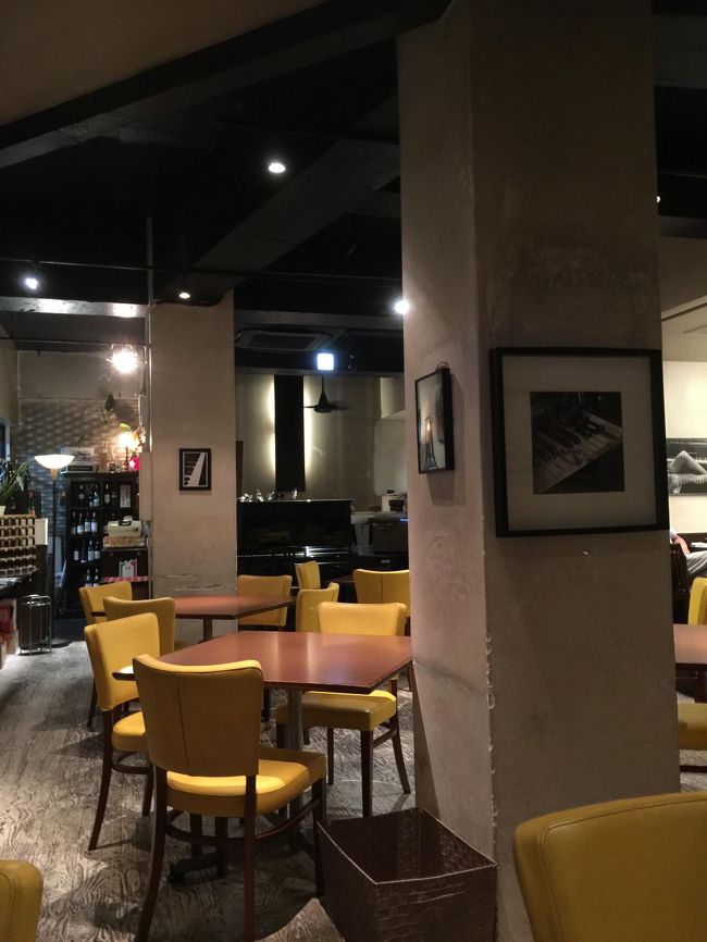 夜になり、こちらも連ちゃんで<br />トラットリア・ピアノへ♪