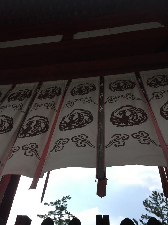 外から、少し風がふいてました