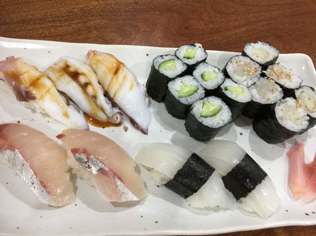 タコや烏賊も新鮮でやわらかく何個でもいけます