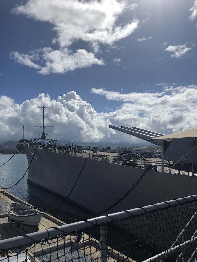 戦争のことはあまり知らなかった私達、ハワイでその一端を学びました。