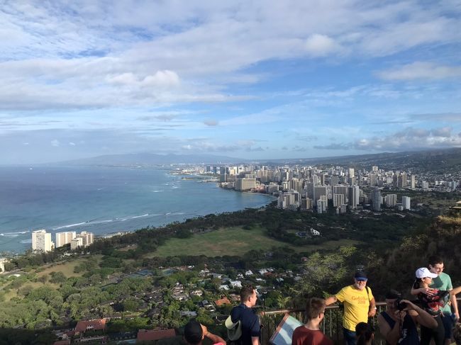 頂上の景色。はー素晴らしい。