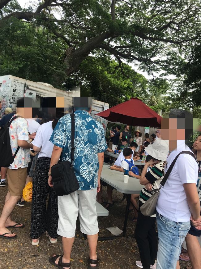 ジョバンニのガーリックシュリンプ。並ぶのが大変そうで、これまで来たことがなかったので初めてです。本当に大行列。注文と受け取り、合わせて40分くらいでした。