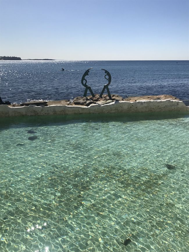 海を見ながら泳げるプール、、、！