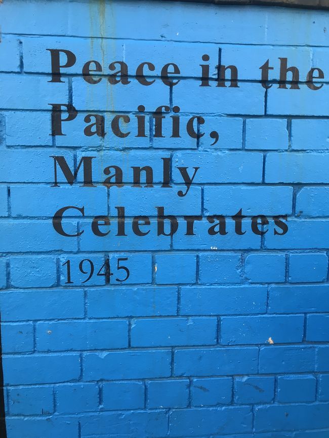 メルボルンほどではないけれど、ちょこちょこ壁のアートもあります